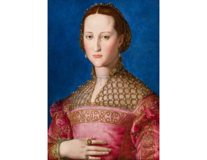D-6035 Agnolo Bronzino - Portrét Eleonory z Toleda