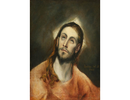 D-6047 El Greco - Modlící se Kristus
