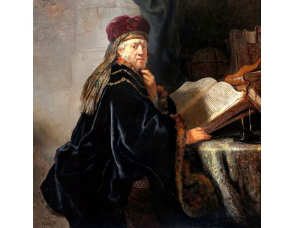 D-6118 Rembrandt - Učenec ve studovně