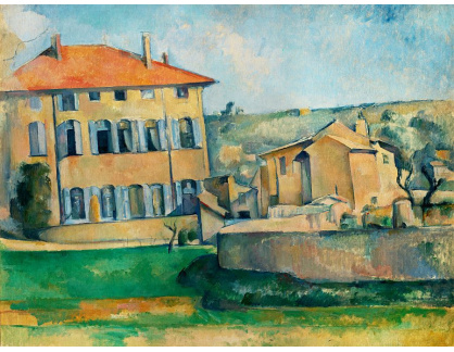 D-6172 Paul Cézanne - Dům v Aix-en-Provence