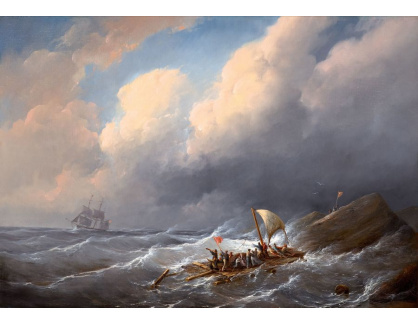 D-6646 Christian Cornelis Kannemans - Ztroskotání na volném moři