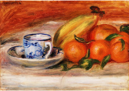 D-6825 Pierre-Auguste Renoir - Pomeranče, banány a čajový šálek