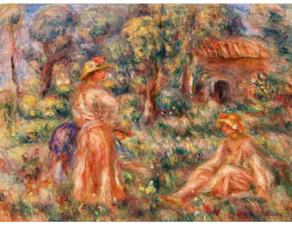 D-6835 Pierre-Auguste Renoir - Dívky v krajině