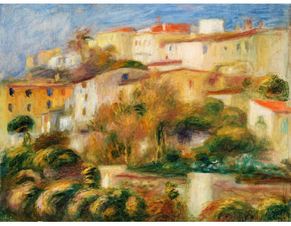 D-6836 Pierre-Auguste Renoir - Domy na kopci