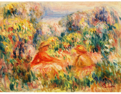D-6837 Pierre-Auguste Renoir - Dvě ženy v krajině