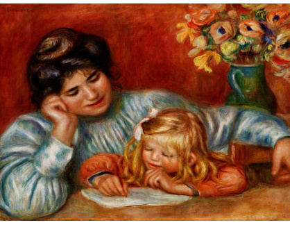 D-6851 Pierre-Auguste Renoir - Lekce psaní