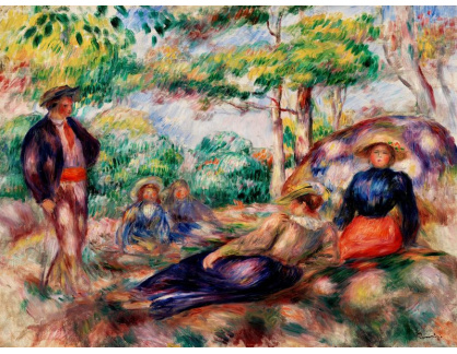D-6854 Pierre-Auguste Renoir - Odpočinek v trávě