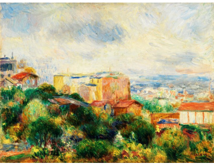 D-6858 Pierre-Auguste Renoir - Pohled z Montmartru