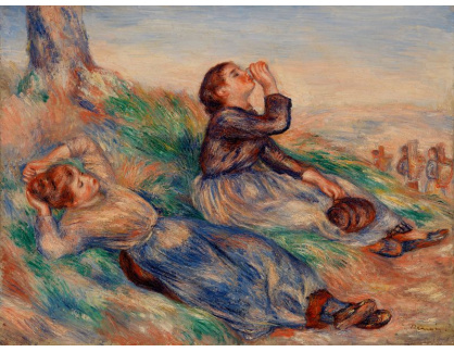 D-6860 Pierre-Auguste Renoir - Sběr hroznů
