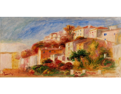 D-6883 Pierre-Auguste Renoir - Pohled ze zahrady pošty v Cagnes
