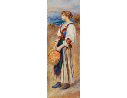 D-6906 Pierre-Auguste Renoir - Dívka s košem pomerančů