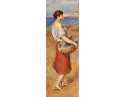 D-6907 Pierre-Auguste Renoir - Dívka s košem ryb