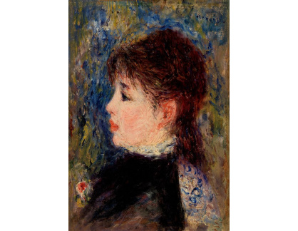 D-6934 Pierre-Auguste Renoir - Mladá žena s růží