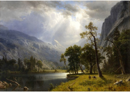 D-6979 Albert Bierstadt - Yosemite Valley