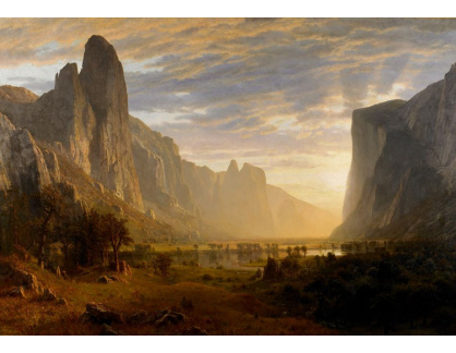 D-6980 Albert Bierstadt - Yosemite Valley