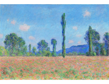 D-7076 Claude Monet - Makové pole v Giverny