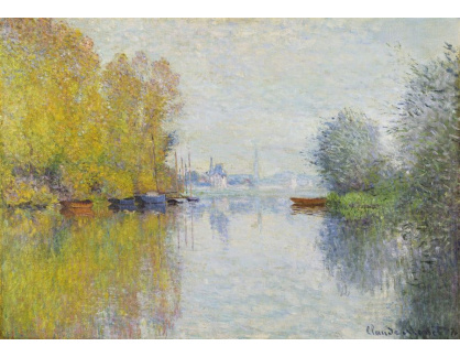 D-7085 Claude Monet - Podzim na Seině v Argenteuil