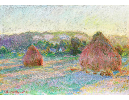D-7092 Claude Monet - Stohy pšenice na konci léta