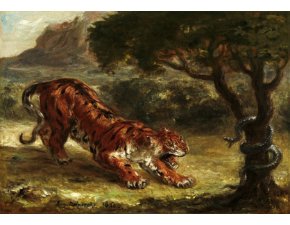 D-7165 Eugene Delacroix - Tygr a had