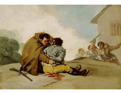 D-7191 Francisco de Goya - Mnich Pedro rozvazující pouta