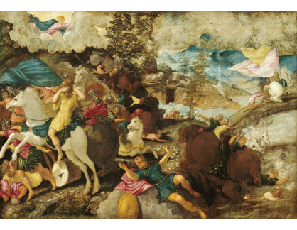 D-7307 Jacopo Tintoretto - Obrácení svatého Pavla