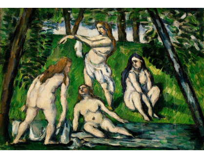 D-7501 Paul Cézanne - Čtyři koupájící se ženy