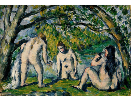 D-7529 Paul Cézanne - Tři koupající se ženy