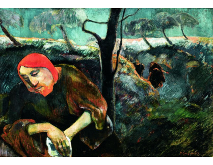 D-7543 Paul Gauguin - Kristus a olivová zahrada