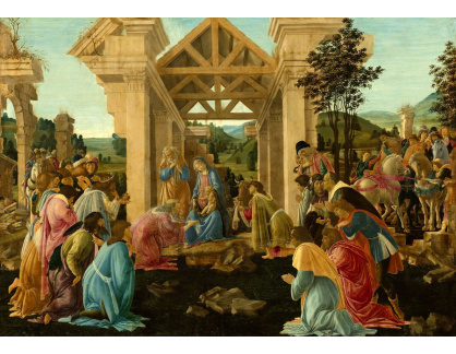 D-7623 Sandro Botticelli - Klanění tří králů