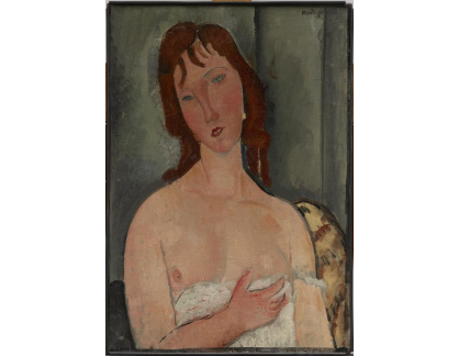 D-7744 Amedeo Modigliani - Portrét mladé ženy