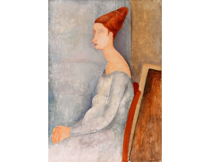 D-7743 Amedeo Modigliani - Portrét Jeanne Hébuterne