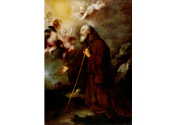 D-7768 Bartolomé Esteban Murillo - Zjevení svatého Františka z Paoly