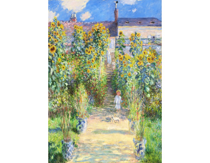 D-7786 Claude Monet - Umělecová zahrada ve Vétheuil