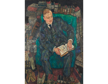 D-7811 Egon Schiele - Portrét Hugo Kollera