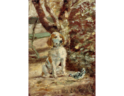 D-7885 Henri de Toulouse-Lautrec - Umělecův pes Fleche