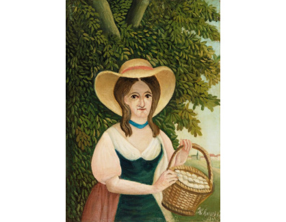 D-7892 Henri Rousseau - Žena s košíkem vajec