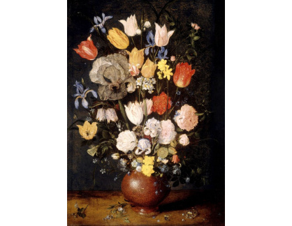 D-7905 Jan Brueghel - Kytice květin ve váze z kameniny