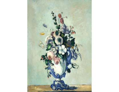 D-7992 Paul Cézanne - Květiny v rokokové váze