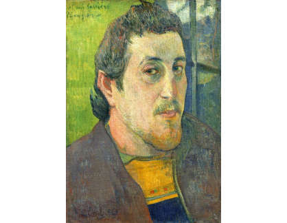 D-8010 Paul Gauguin - Autoportrét věnovaný Carriere