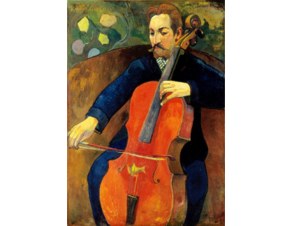 D-8013 Paul Gauguin - Hráč na violoncello