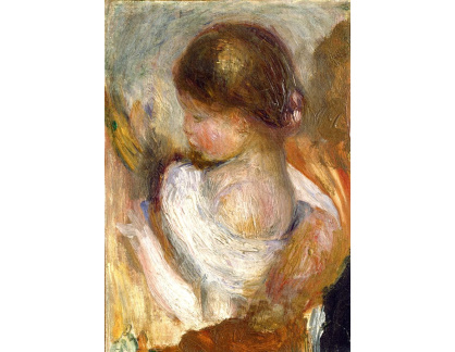 D-8042 Pierre-Auguste Renoir - Mladá dívka při čtení