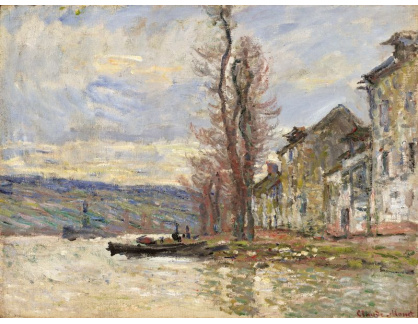 D-8125 Claude Monet - Řeka u Lavacourtu