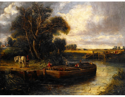 D-8184 John Constable - Člun na kanálu