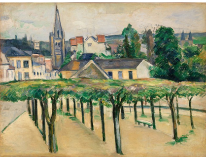 D-8206 Paul Cézanne - Vesnické náměstí