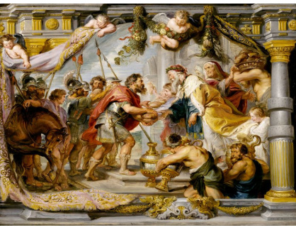 D-8212 Peter Paul Rubens - Setkání Abrahama a Melchizedeka