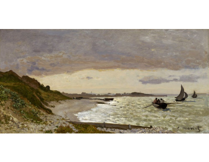 D-8332 Claude Monet - Pobřeží u Sainte-Adresse