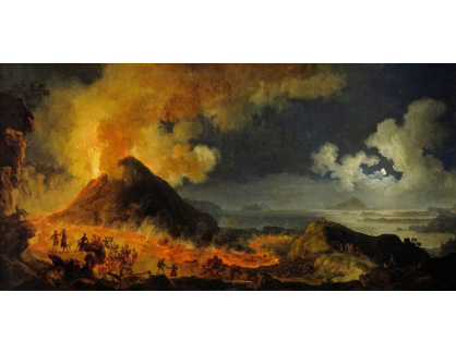 D-8393 Pierre-Jacques Volaire - Erupce Vesuvu