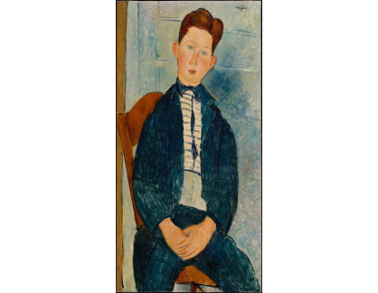 D-8418 Amedeo Modigliani - Chlapec v pruhovaném svetru