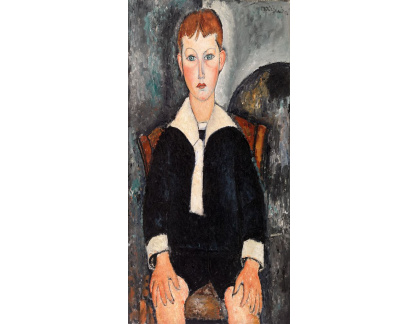 D-8419 Amedeo Modigliani - Chlapec ve školním oblečení