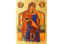 D-8711 Ruský ikonopisec - Bohorodička na trůnu